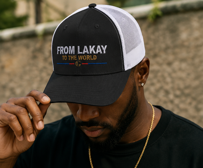 LUXGONSNI Haiti Edition Trucker Cap — From Lakay To The World