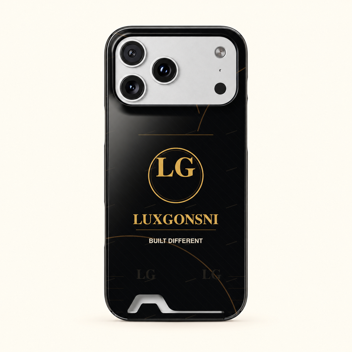 LUXGONSNI Card Holder Case for iPhone 18 Pro Max