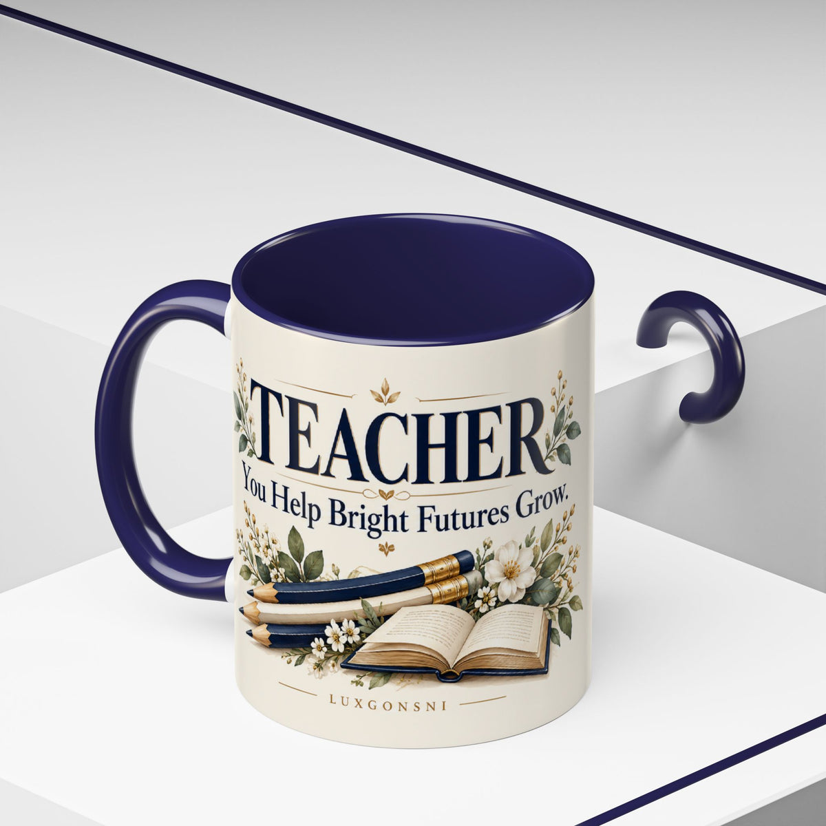 Teacher Appreciation Mug — You Help Bright Futures Grow | LUXGONSNI
