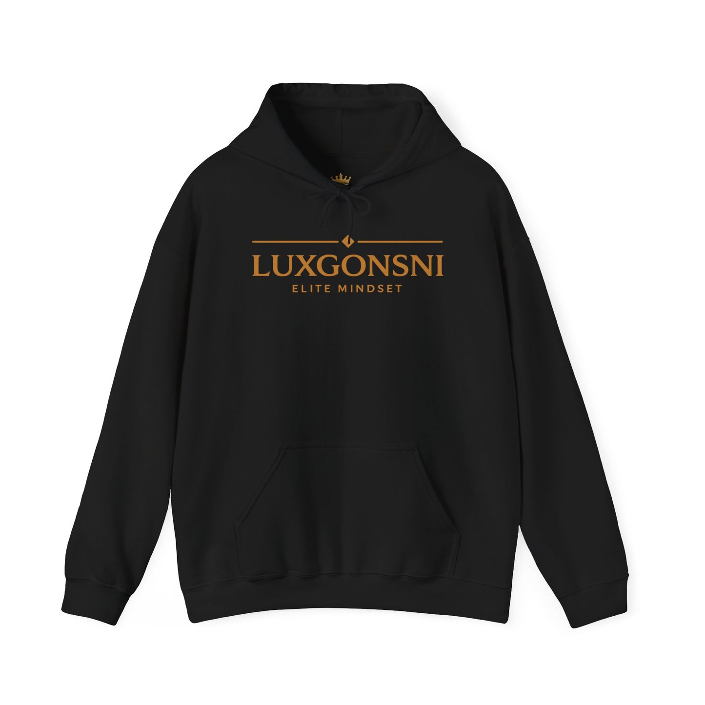 Not For Everyone Hoodie - Elite Mindset Hoodie, Minimalist Black Gold Hoodie, LUXGONSNI Hoodie
