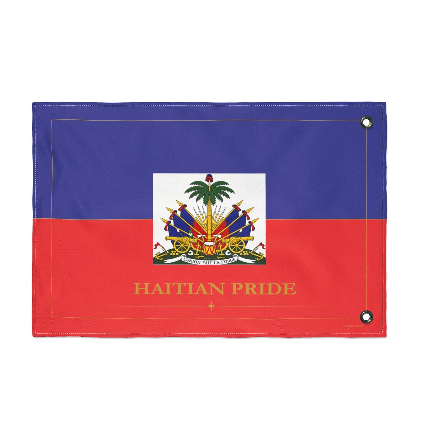 🇭🇹 Haitian Pride Flag | Double-Sided Premium Banner — Indoor & Outdoor