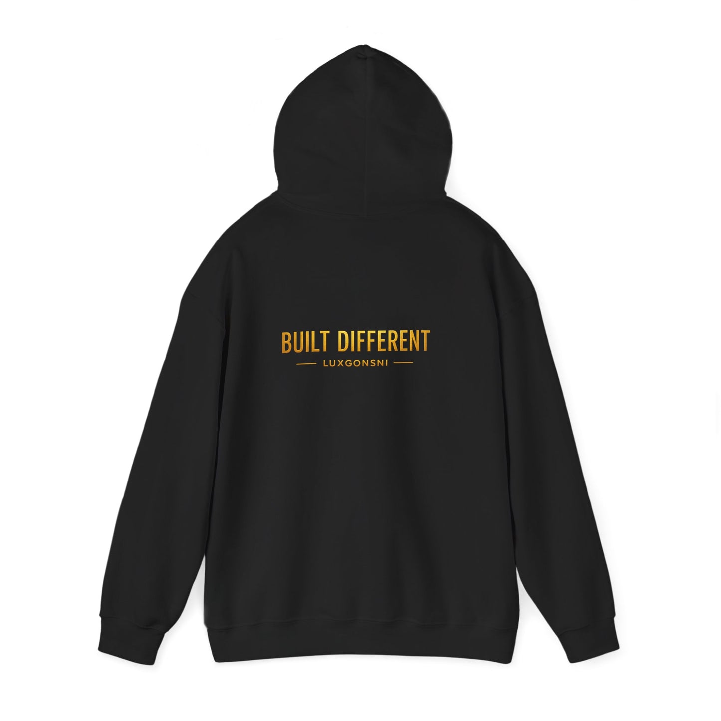 Not For Everyone Hoodie - Elite Mindset Hoodie, Minimalist Black Gold Hoodie, LUXGONSNI Hoodie