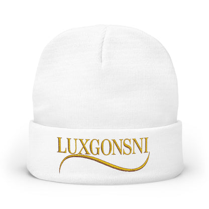 LUXGONSNI™ Signature Gold Beanie