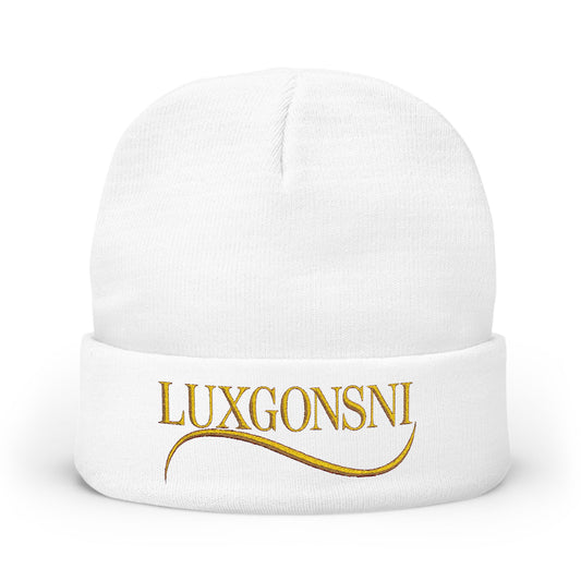 LUXGONSNI™ Signature Gold Beanie