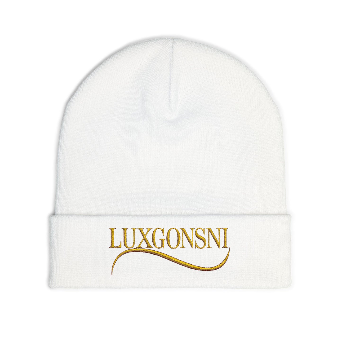 LUXGONSNI™ Signature Gold Beanie