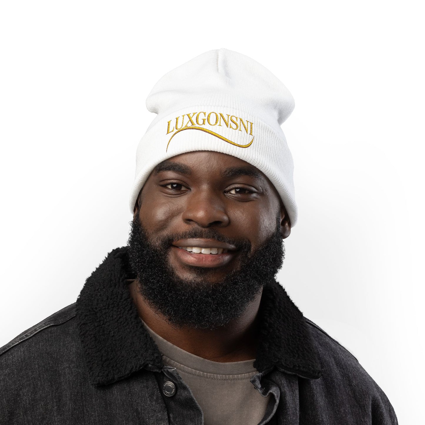 LUXGONSNI™ Signature Gold Beanie