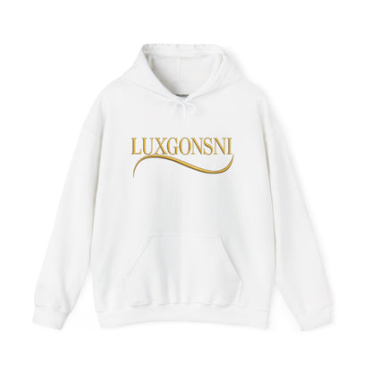 LUXGONSNI Signature Hoodie – Premium Heavy Blend Unisex Streetwear