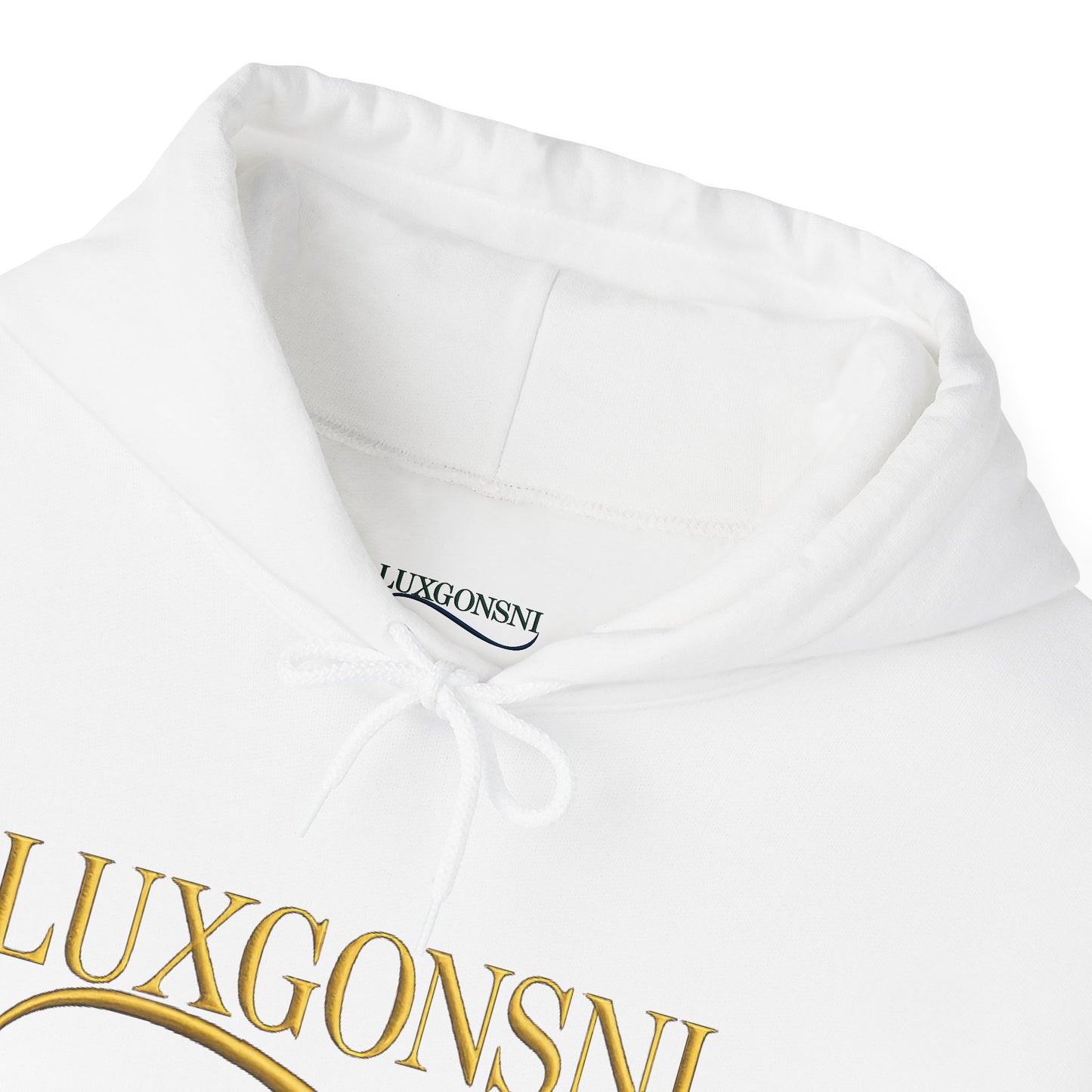 LUXGONSNI Signature Hoodie – Premium Heavy Blend Unisex Streetwear