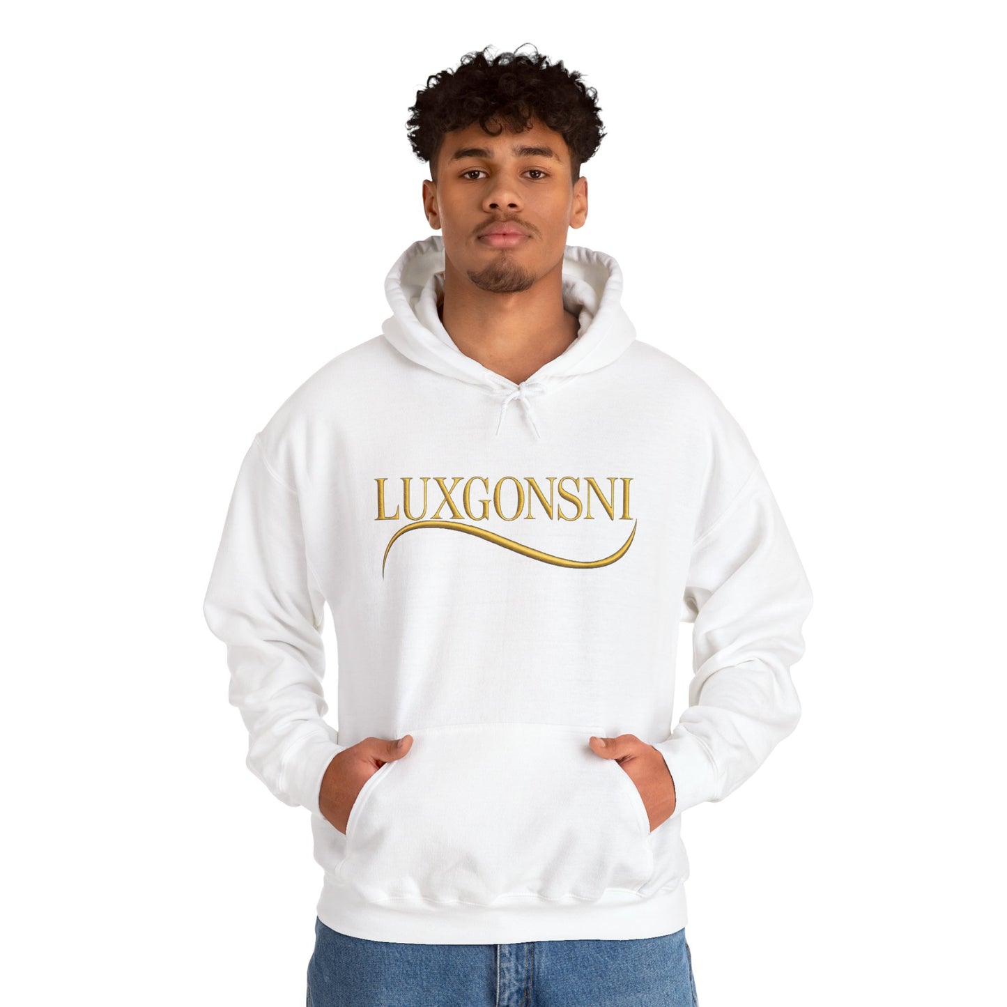 LUXGONSNI Signature Hoodie – Premium Heavy Blend Unisex Streetwear
