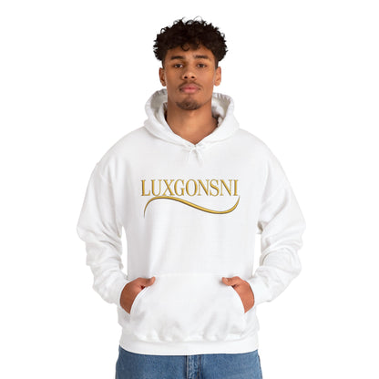 LUXGONSNI Signature Hoodie – Premium Heavy Blend Unisex Streetwear