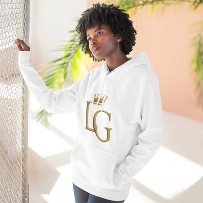 LUXGONSNI Hoodie - Built Different Luxury Streetwear Sweatshirt, Premium Minimalist Black & Gold Pullover
