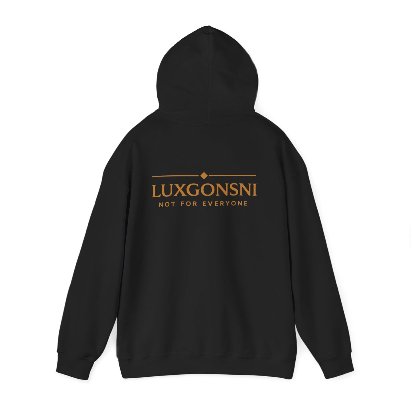 Crown Elite Black Gold Hoodie — LUXGONSNI