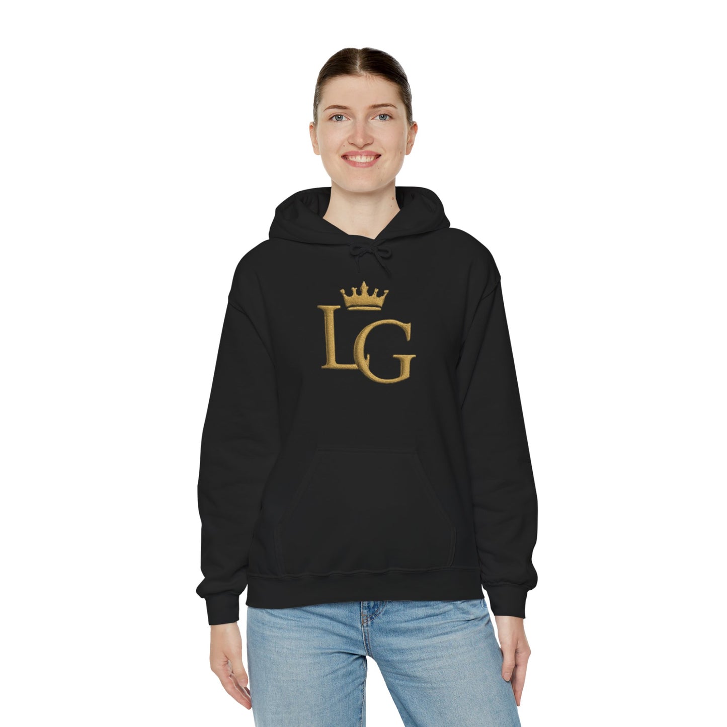 Crown Elite Black Gold Hoodie — LUXGONSNI