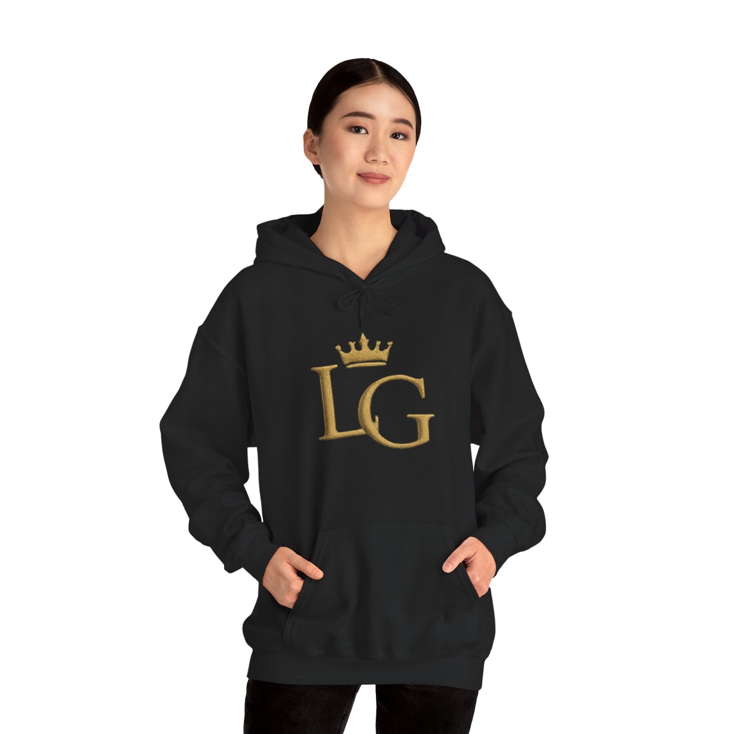 Crown Elite Black Gold Hoodie — LUXGONSNI