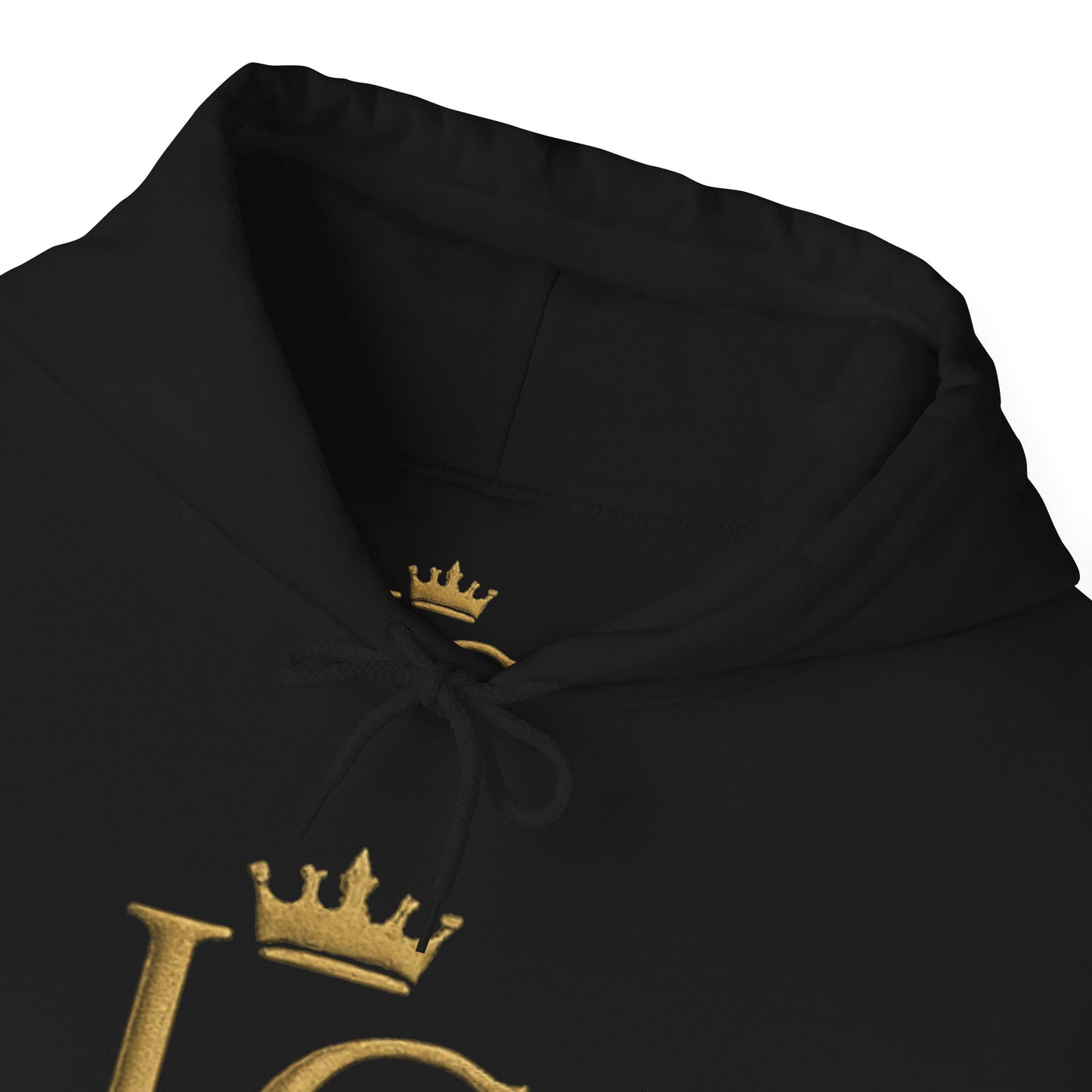 Crown Elite Black Gold Hoodie — LUXGONSNI