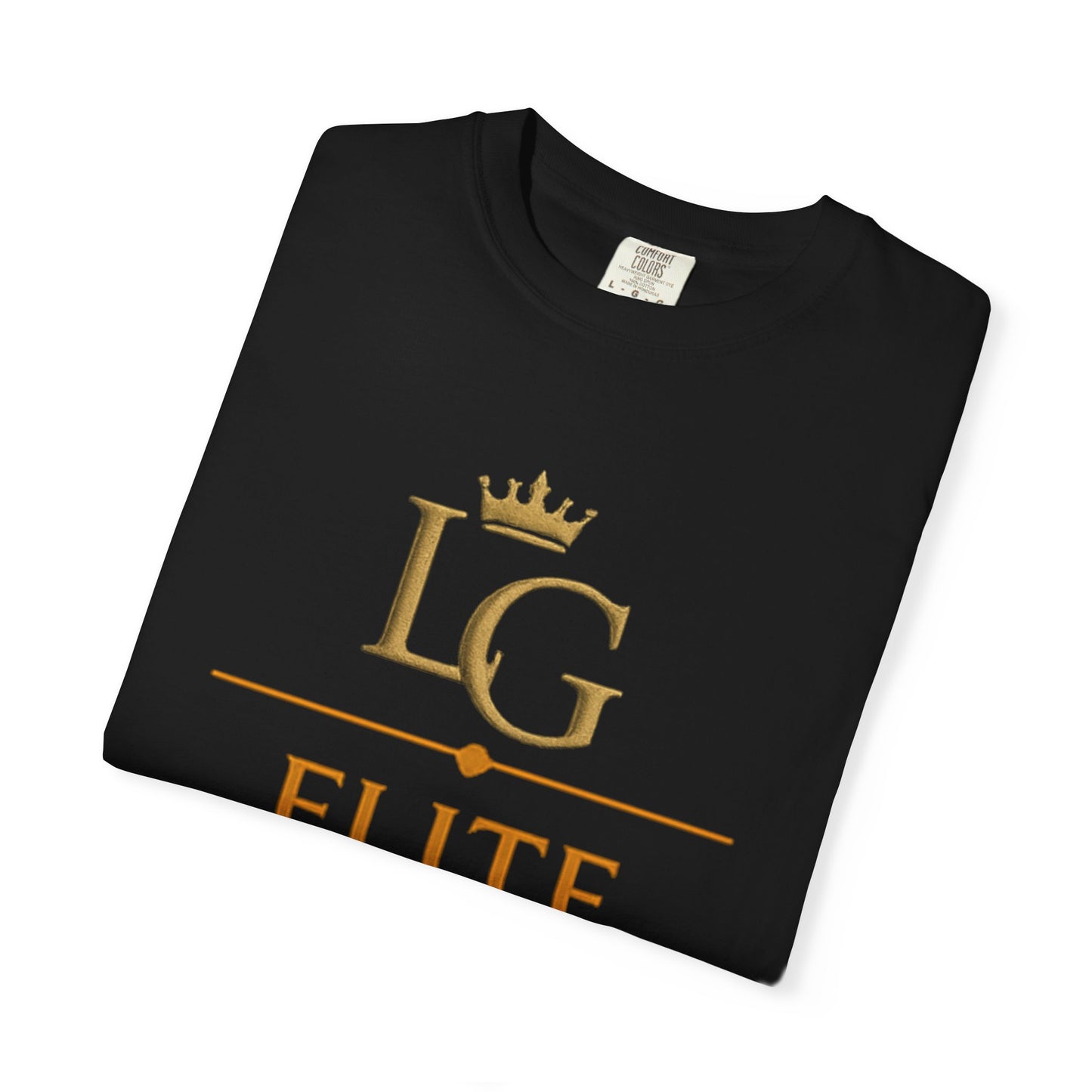 LG Elite Mindset Tee - Luxury Streetwear T-Shirt, Minimalist Black Gold Tee, Premium Fashion Shirt, LUXGONSNI Clothing