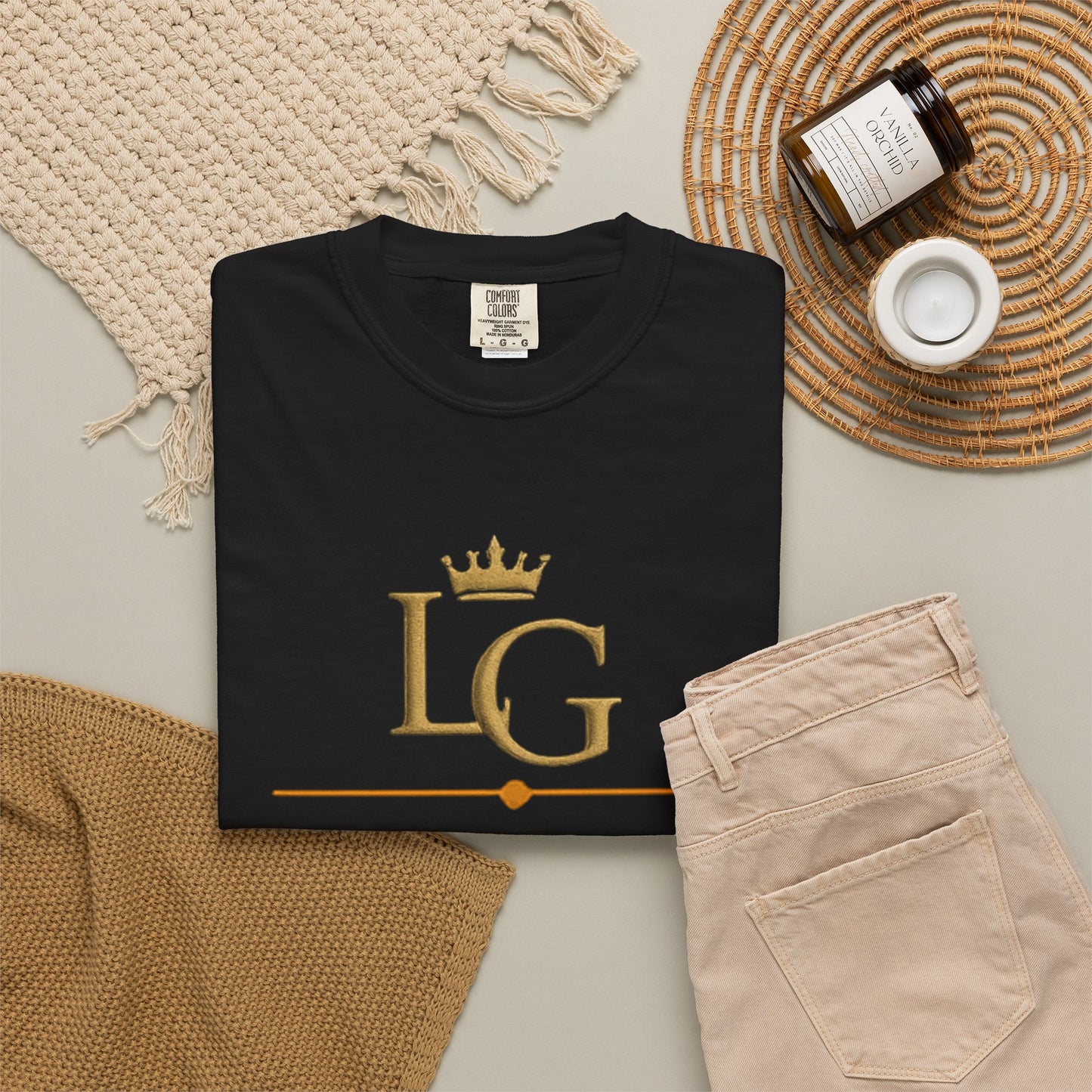 LG Elite Mindset Tee - Luxury Streetwear T-Shirt, Minimalist Black Gold Tee, Premium Fashion Shirt, LUXGONSNI Clothing