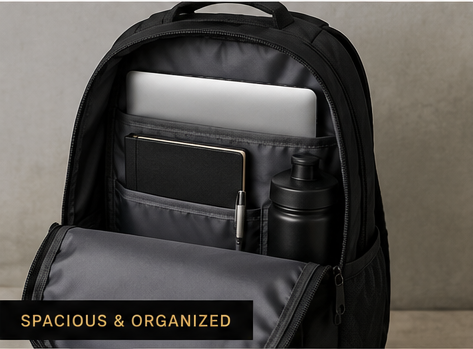 LUXGONSNI Elite Backpack — Premium Minimal Carry
