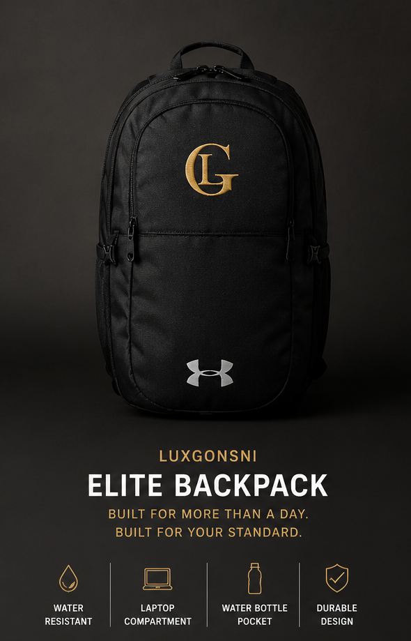 LUXGONSNI Elite Backpack — Premium Minimal Carry