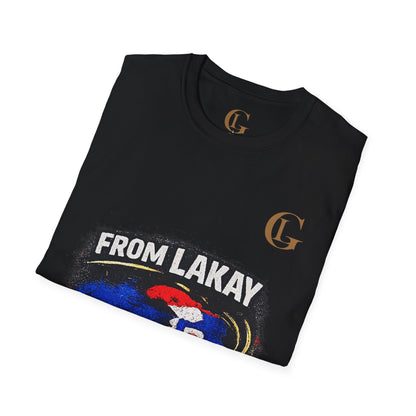 From Lakay To The World Haiti Pride T-Shirt | LUXGONSNI Haiti Edition