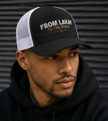 LUXGONSNI Haiti Edition Trucker Cap — From Lakay To The World