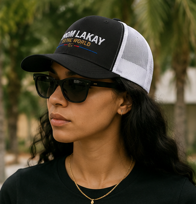 LUXGONSNI Haiti Edition Trucker Cap — From Lakay To The World