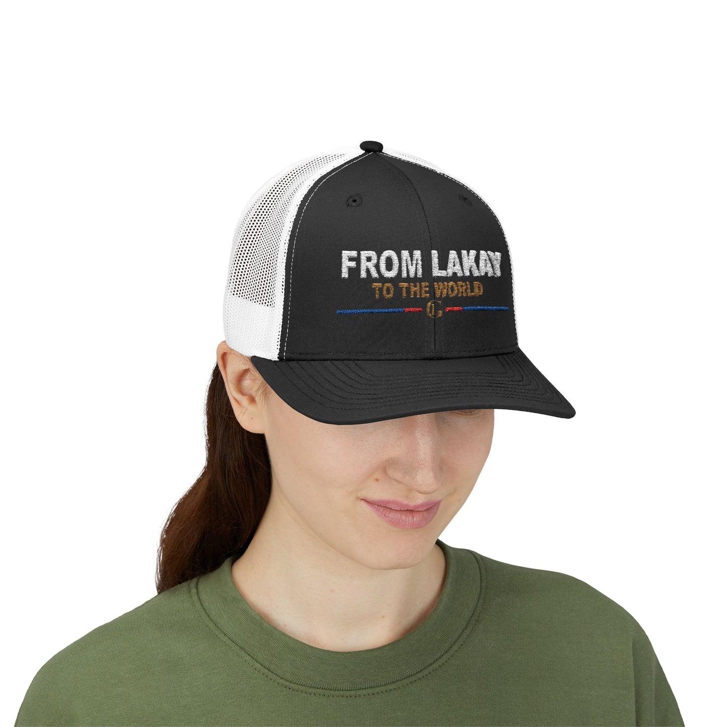 LUXGONSNI Haiti Edition Trucker Cap — From Lakay To The World