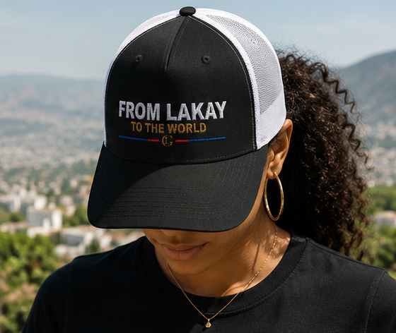 LUXGONSNI Haiti Edition Trucker Cap — From Lakay To The World