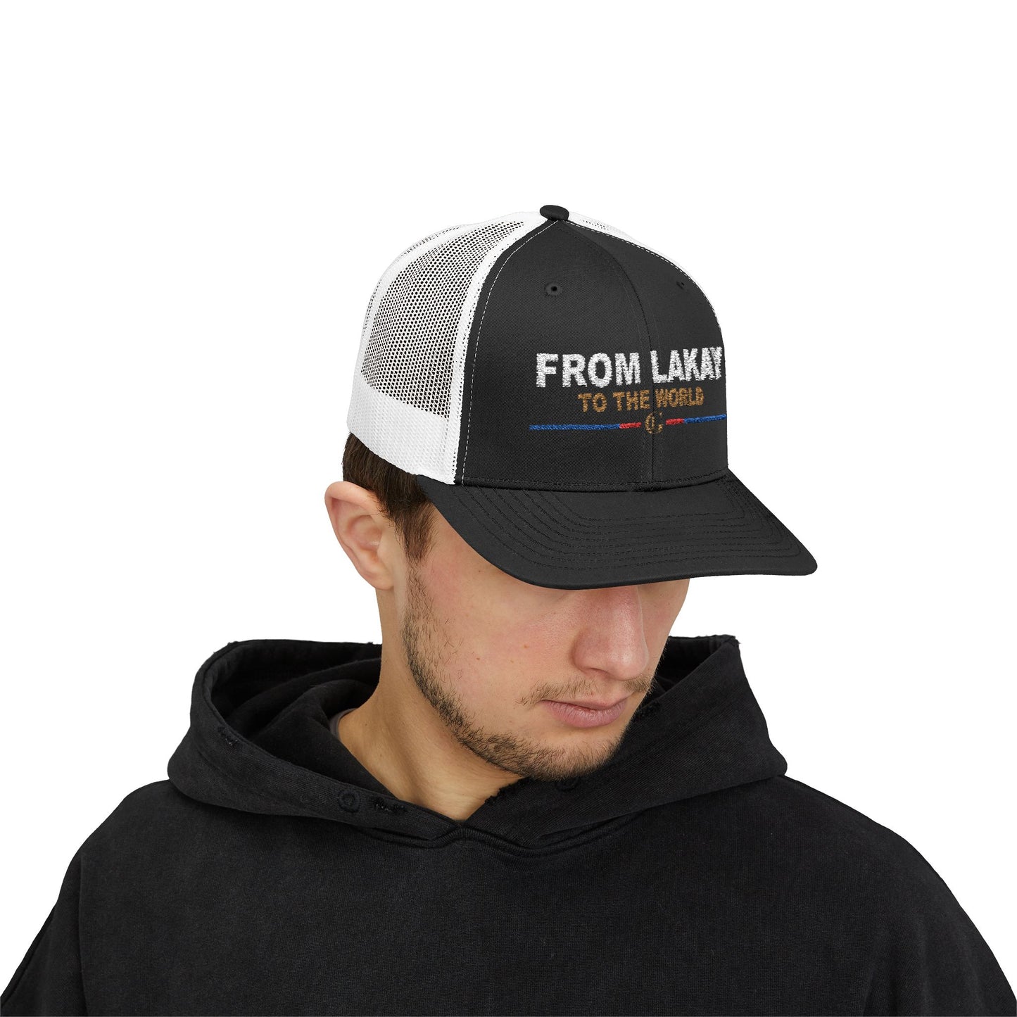 LUXGONSNI Haiti Edition Trucker Cap — From Lakay To The World