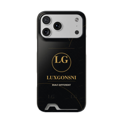 LUXGONSNI Card Holder Case for iPhone 18 Pro Max