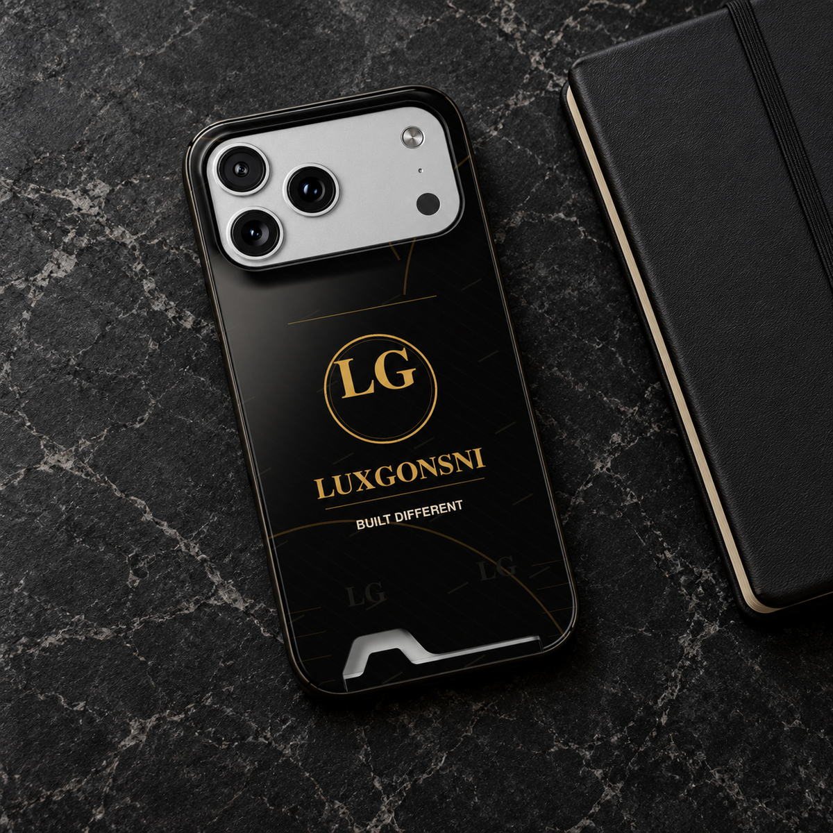 LUXGONSNI Card Holder Case for iPhone 18 Pro Max