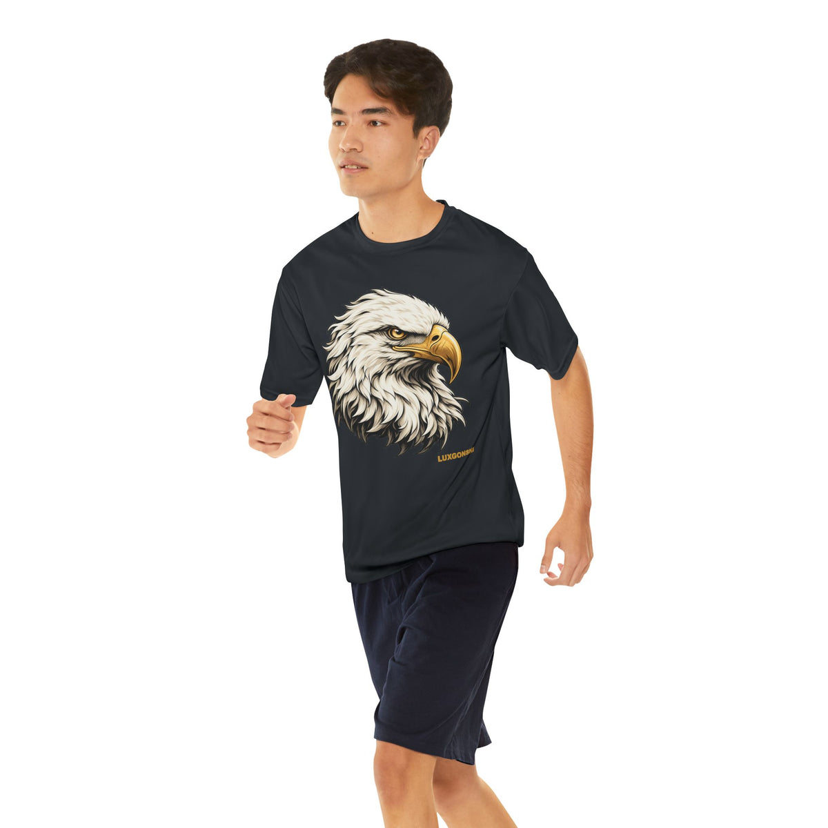 Eagle Graphic Men’s Performance T-Shirt | LUXGONSNI