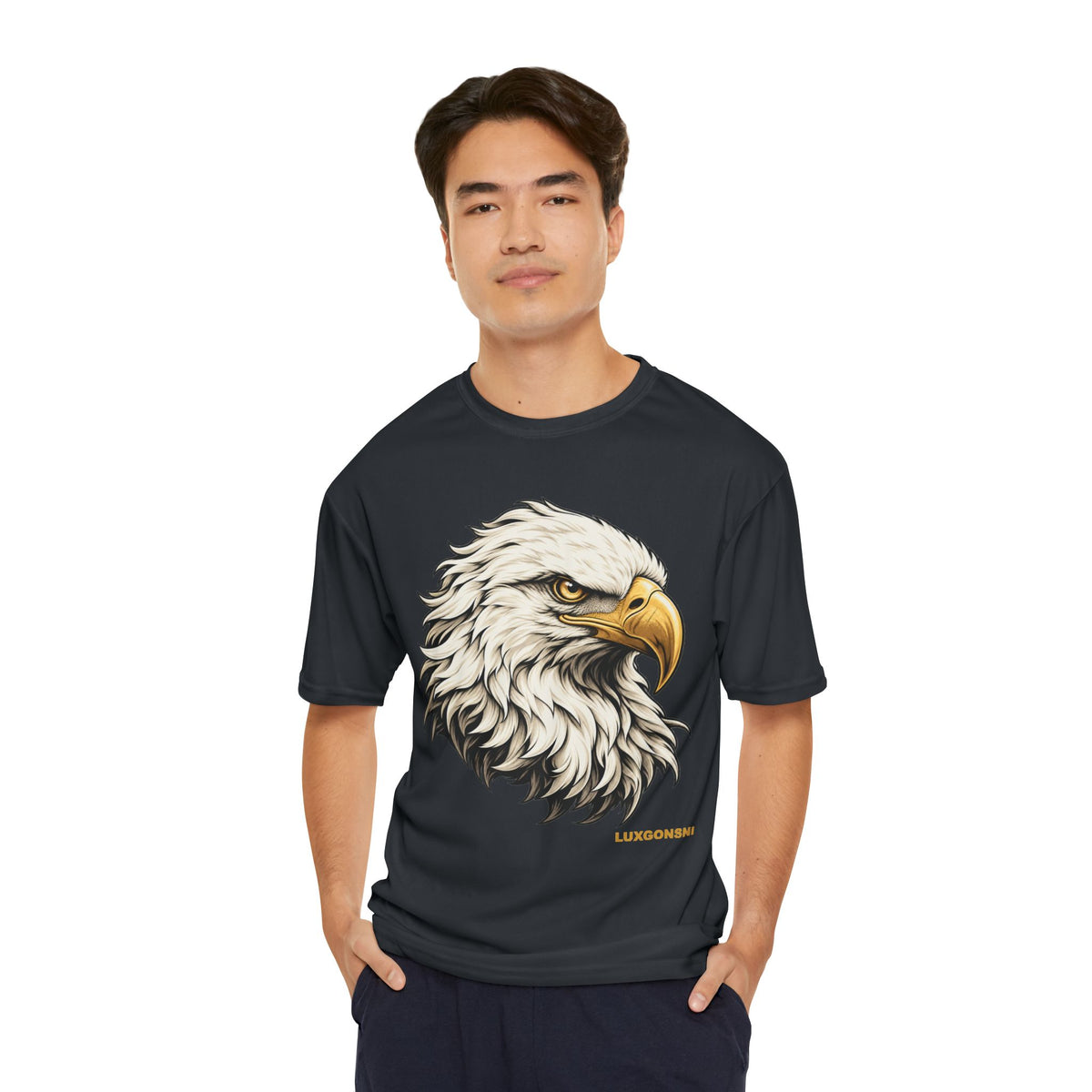 Eagle Graphic Men’s Performance T-Shirt | LUXGONSNI