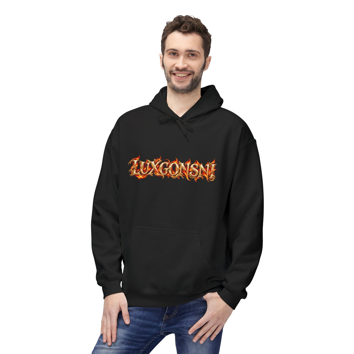 Tropical Santa Unisex Softstyle Fleece Hoodie | LUXGONSNI
