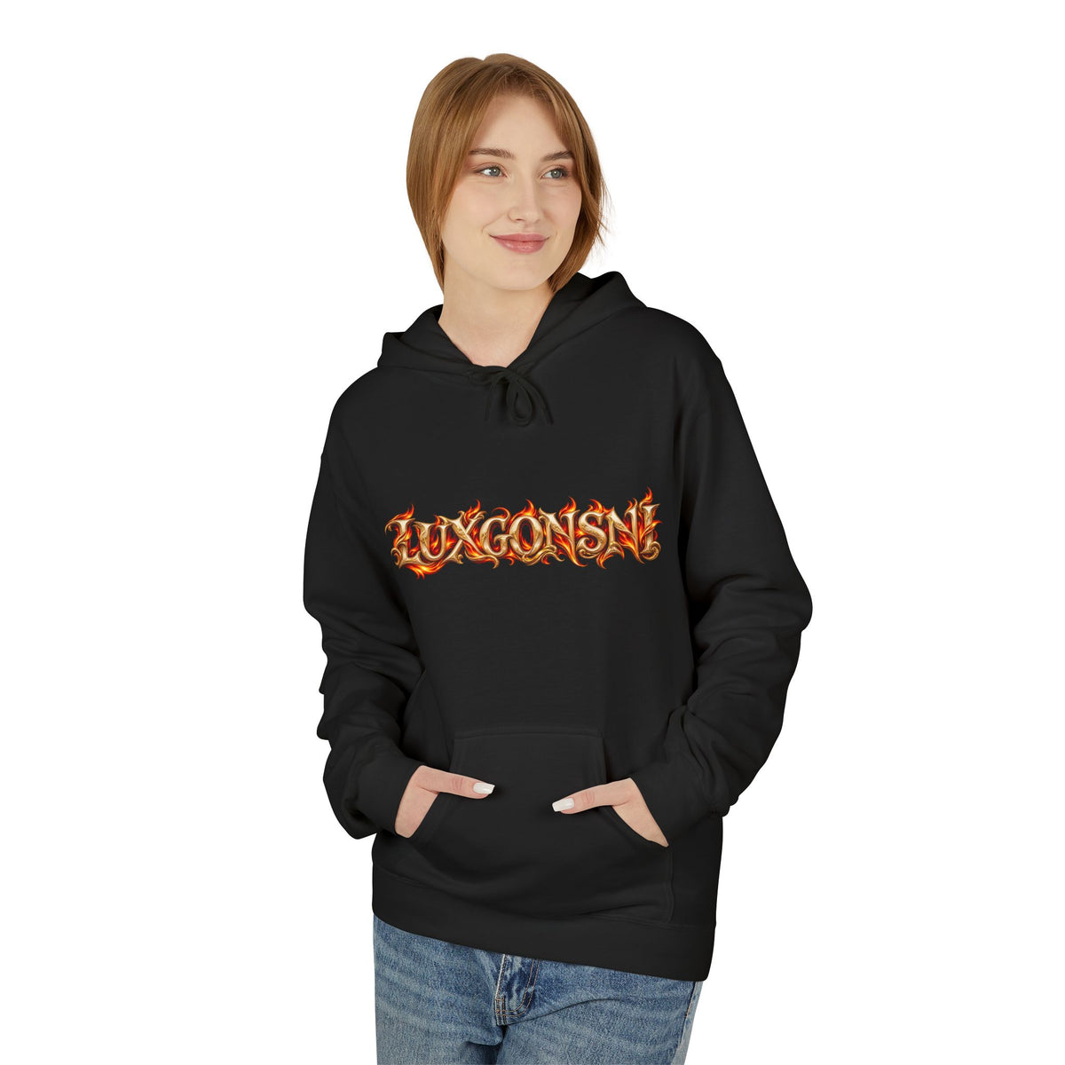 Tropical Santa Unisex Softstyle Fleece Hoodie | LUXGONSNI