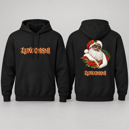 Tropical Santa Unisex Softstyle Fleece Hoodie | LUXGONSNI