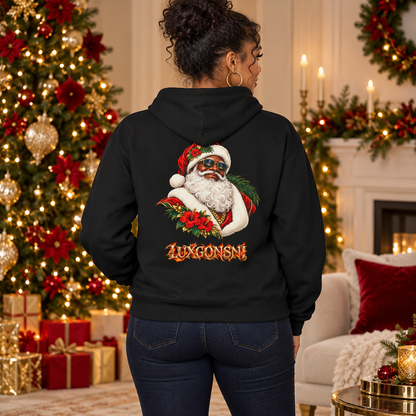 Tropical Santa Unisex Softstyle Fleece Hoodie | LUXGONSNI