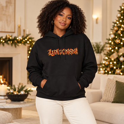 Tropical Santa Unisex Softstyle Fleece Hoodie | LUXGONSNI