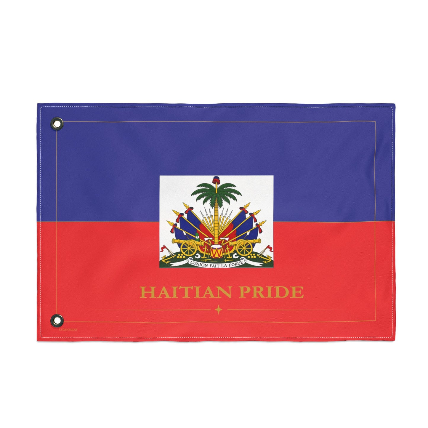🇭🇹 Haitian Pride Flag | Double-Sided Premium Banner — Indoor & Outdoor