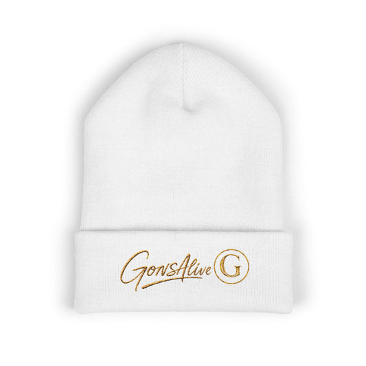 GONSAlive Signature Beanie – Broderie Or Premium (Unisex | Winter Edition)