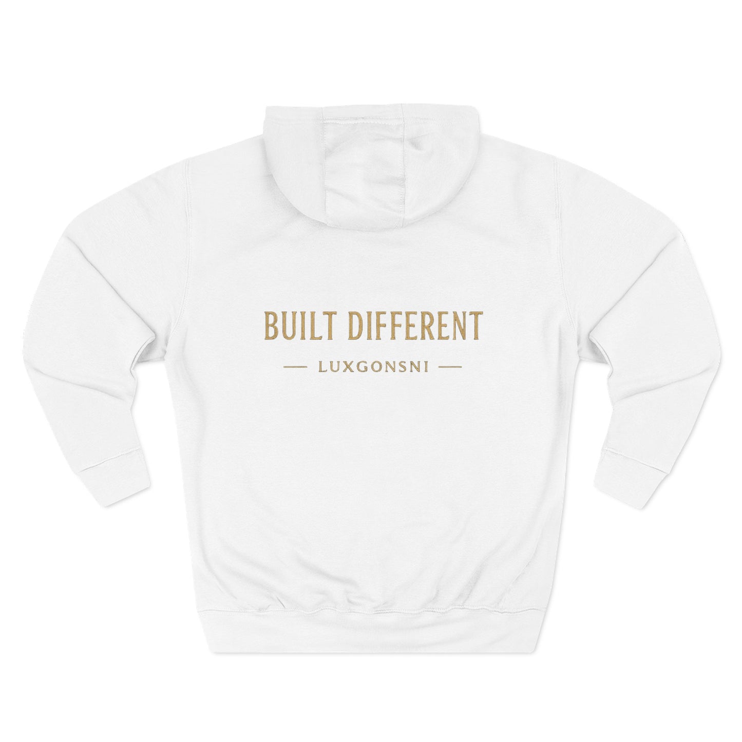 LUXGONSNI™ Elite Identity Set — (2 Hoodies + Signature Gold Beanie)