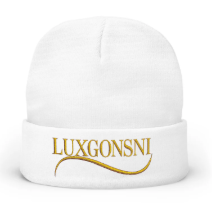 LUXGONSNI™ Elite Winter Set - (Hoodie + Signature Gold Beanie)